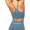 Sports Bra CARPATREE Allure Fitness Seamless Blue