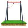 Stork nest garden swing K-SPORT - KSOZ016