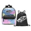 VANS Realm Tie Dye Orchid - VN0A3UI6ZGY + Benched Bag