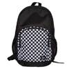 Vans Alumni Pack 5 Prınted-b Backpack Black/White/Check - VN0A7UDTHU01