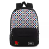 Vans Glitter Check Realm Backpack - VN0A48HGUX9 Custom Rose