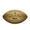 Wilson NFL The Duke Metallic Edition Gold American Football Ball - WTF1826