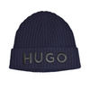 Winter hat Hugo Boss Knitted Beanie Cap Blue - 50495778-410