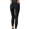 Women's sports leggings black Carpatree Spark Ultra Highwaist  - CPW-LUH-SPARK-BL