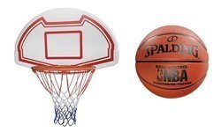 Basketball Backboard MASTER 90 x 60 cm + Ball