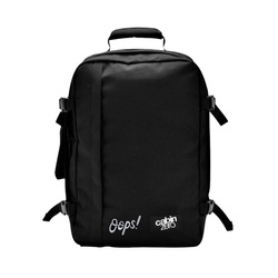 CabinZero Classic 2w1 36L - CZ171201 Backpack black + Custom Oops! patch