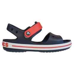 Crocs Kids' Crocband Sandal Navy/Red - 12856-485