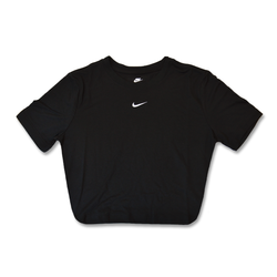 Nike Essential Slim Crop Top Wmns Black/White - DD1328-010