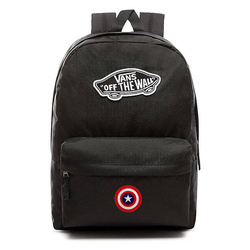 Plecak VANS Realm Backpack szkolny - VN0A3UI6BLK Custom star