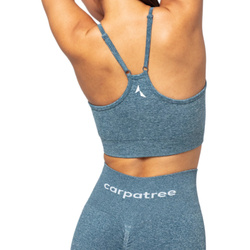 Sport-BH CARPATREE Allure Fitness Nahtlos Blau