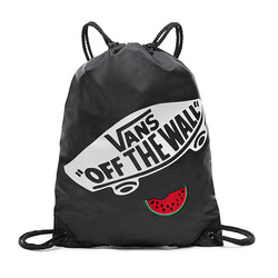 Vans Benched Bag onyx black schwarz Gymsack Rave Turnbeutel gymsac Custom watermelon VN000SUF158