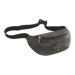 Waist bag black one size Aeronautica Militare - AM-330