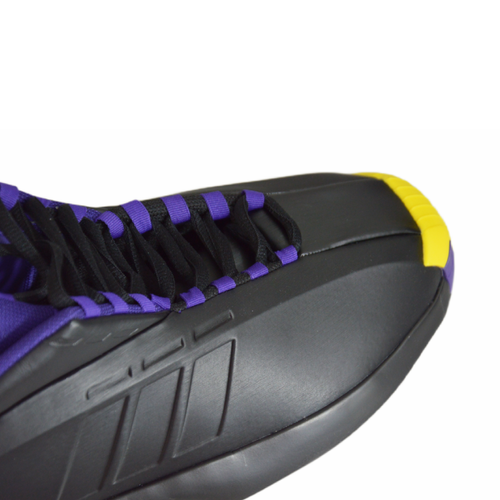 Adidas Crazy 1 Lakers Away Shoes Black Purple Yellow - FZ6208