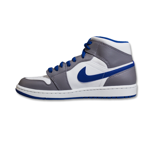 Air Jordan 1 MID Men's True Blue Shoes - DQ8426-014