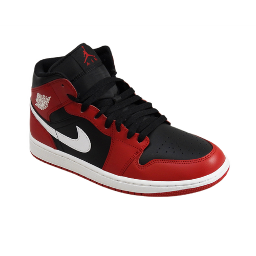 Air Jordan 1 Mid Black/Gym Red/White - DQ8426-061