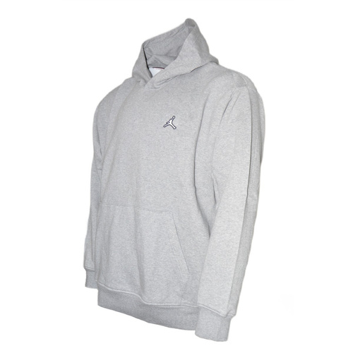 Air Jordan Essentials Fleece Grey Hoodie - DQ7466-091