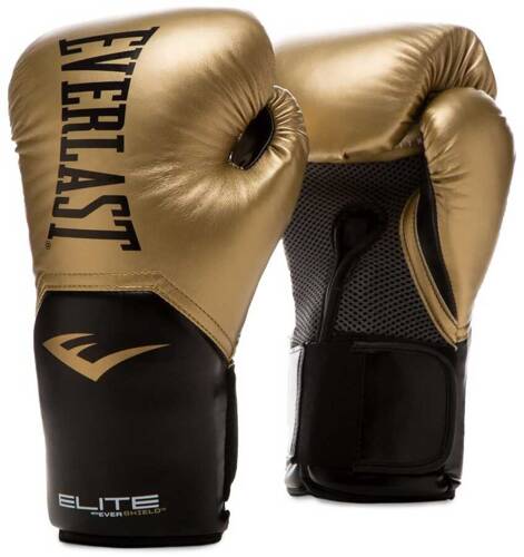 Boxing Gloves Everlast Pro Style Elite Glove Gold - 870292-70