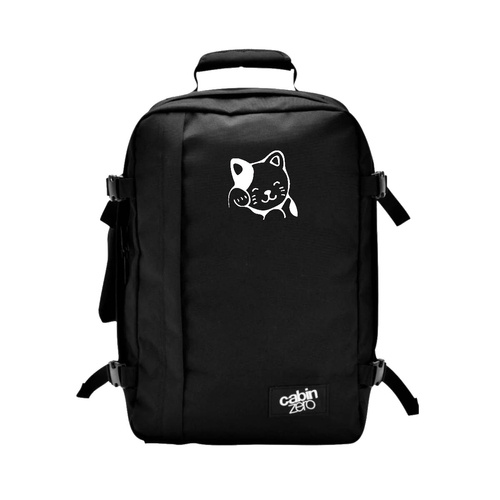 CabinZero Classic 2w1 36L - CZ171201 Backpack black + Custom Cat