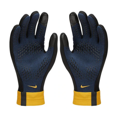 Children's sports gloves Nike FC Barcelona Therma-Fit Academy Junior - FQ4596-010