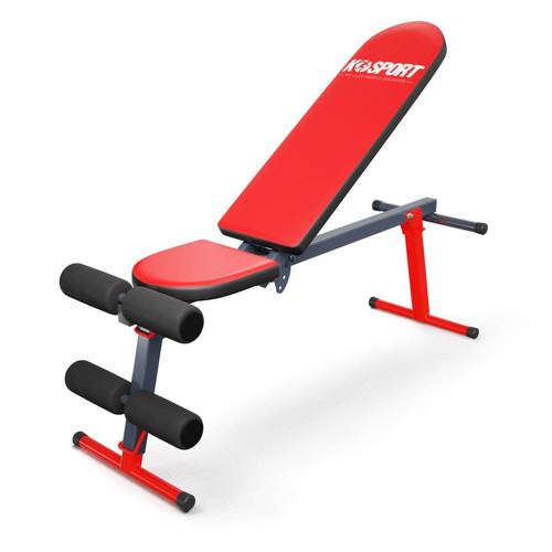 Gym adjustable bench for abdominal exercises foldable, incline K-SPORT -  KSSL024