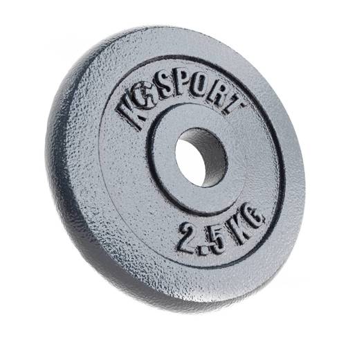 Gym cast iron disc 2,5 kg K-SPORT - O2.5