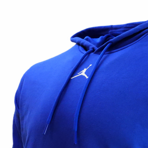 Men's sports sweatshirt Air Jordan 23 Alpha Fleece Hoodie Blue - CV8437-493