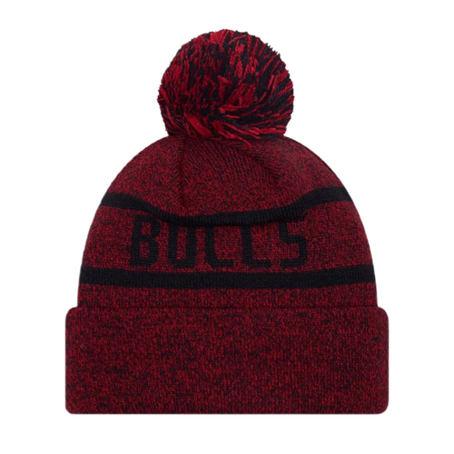 New Era NBA Chicago Bulls Jake Bobble Knit Beanie Hat - 60424795