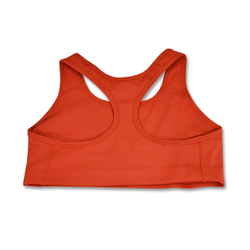 Nike Swoosh Non-padded Bra Wmns Cinnabar/White - BV3630-624