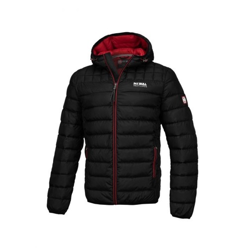 Pit Bull West Coast Padded Full Zip Kapuzenjacken Seacoast Black