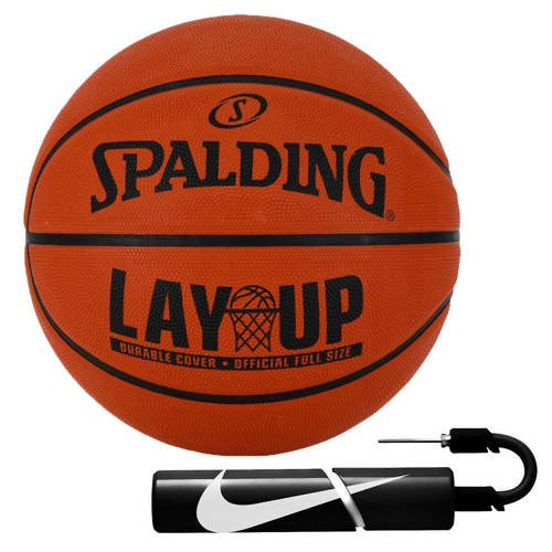 Spalding LAYUP Basketball + Ball Pump Nike