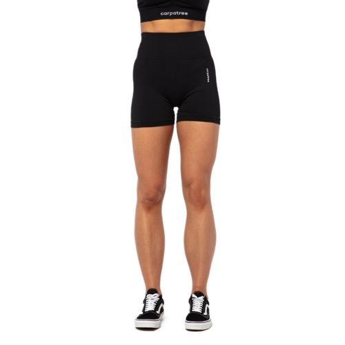 Sportliche Damen Shorts mit hohem Bund Carpatree Allure schwarz