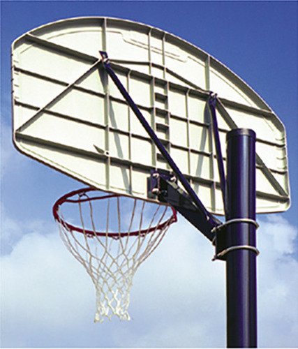 Sure Shot 500 New York Stahlrohrmast-Basketballanlage