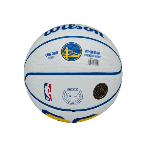 Wilson NBA Stephen Curry Golden State Warriors Mini Ball - WZ4007401XB