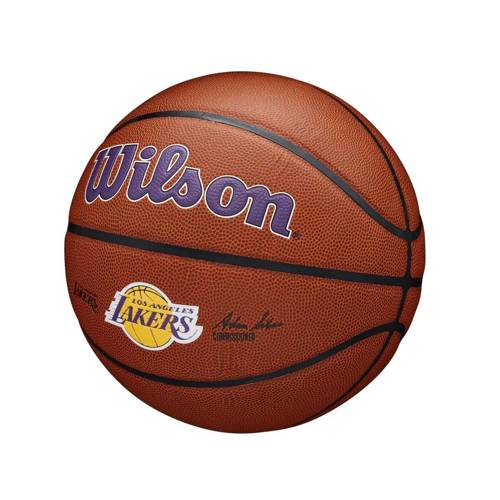 Wilson NBA Team Alliance Los Angeles Lakers Basketball - WTB3100XBLAL