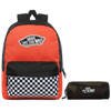  Vans Realm Paprika-Checkerboard Rucksack - VN0A3UI6ZKF