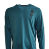 Air Jordan Zion Longsleeve Shooting Shirt Dark Teal Green/Black/Black - DJ5871-393