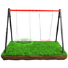 Garden swing for children double frame stork's nest K-SPORT - KSOZ015