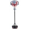 Hudora Basketballständer All Stars 165-205cm fahrbar