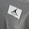 Men's sports T-shirt Air Jordan Flight Essentials Oversized Tee "Carbon Heather" - DZ7313-091