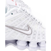 Buty sportowe męskie Nike SHOX TL Metallic Silver białe - AV3595-100