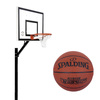 Zestaw kosz do koszykówki 502 Sure Shot Piłka Spalding Pro Grip