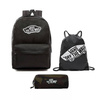 Plecak VANS Realm Backpack szkolny - VN0A3UI6BLK 