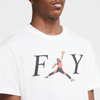 Koszulka męska Air Jordan Fly T-shirt biała - CN3598-100
