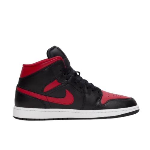 Buty sportowe męskie Air Jordan 1 Mid czerwone - DQ8426-067