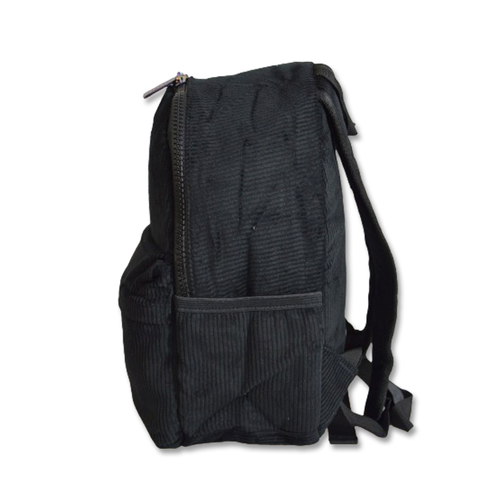 Plecak sportowy do szkoły Air Jordan Corduroy Girls Mini Backpack Black - 2A0860-023