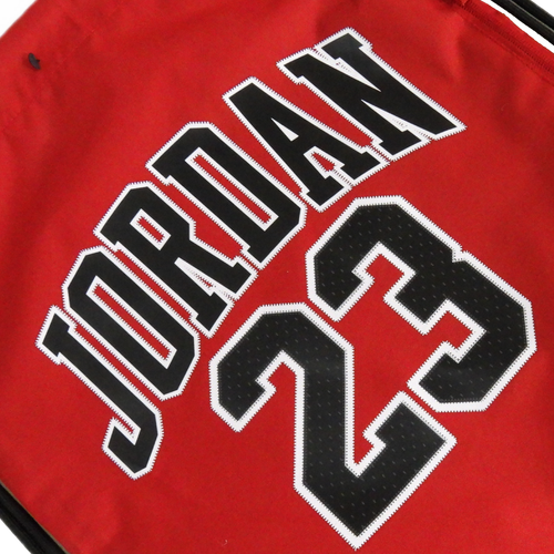 Worek szkolny gimnastyczny Air Jordan Jersey Gym Sack "Gym Red" - 9A0757-R78