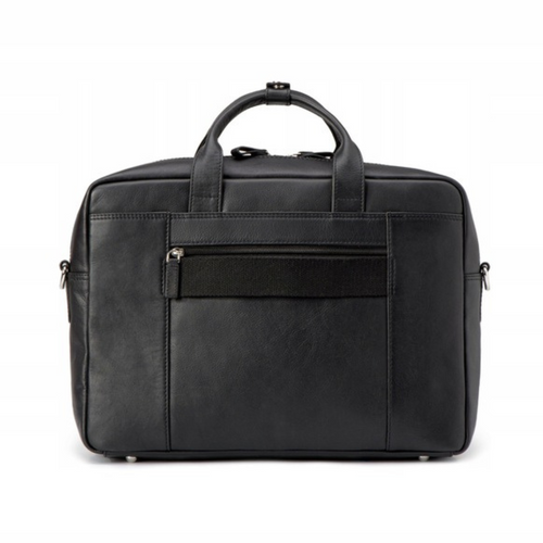 Skórzana torba na laptopa Puccini Royal Collection Czarna - LGD6423 1