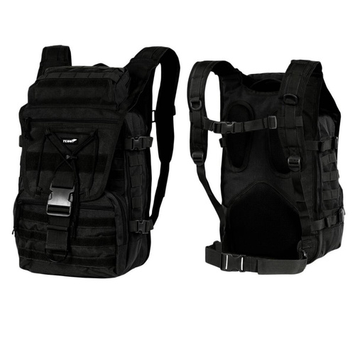 Texar Traper backpack 35l black - 38-BTR-BP-BL