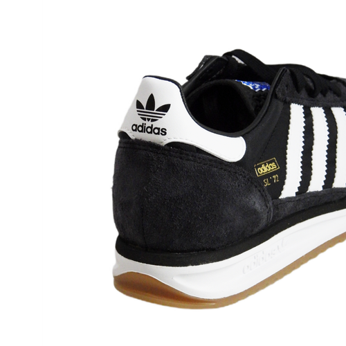 Unisex Kids adidas SL 72 RS Black White  - IH8078
