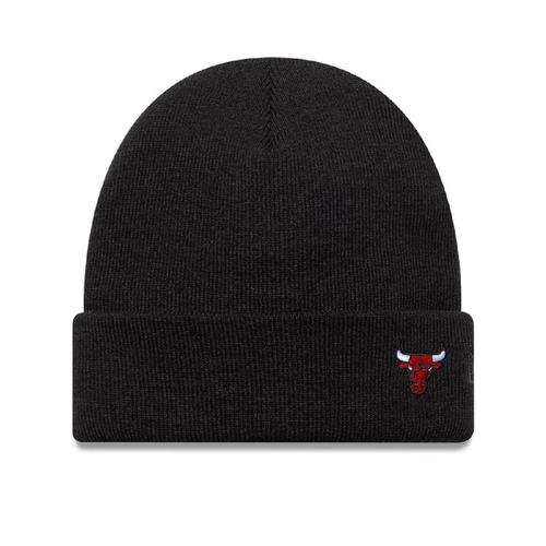 Czapka zimowa New Era NBA Chicago Bulls Mini Logo Black Cuff Knit Beanie - 60691109